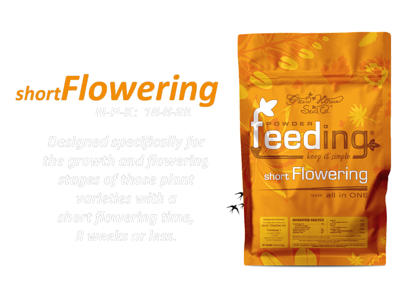 Green House Feeding Short Flowering Green House Feeding Short Flowering