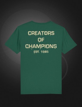 CREATORS OF CHAMPIONS GREEN-DESSERT DRIP T-SHIRT CREATORS OF CHAMPIONS GREEN-DESSERT DRIP T-SHIRT