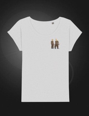 SH Female T-shirt White front SH Female T-shirt White front