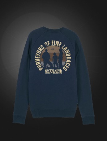 Strainhunters Crew Sweater Navy Strainhunters Crew Sweater Navy
