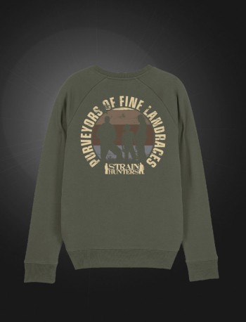 ​Strainhunters Crew Sweater Army