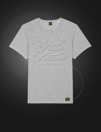 Green House T-shirt Embossed Grey
