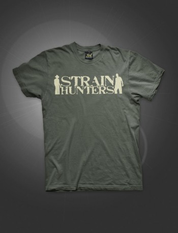 Strain Hunters Logo | Army Green